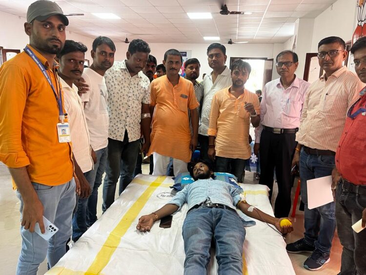 रक्तदान से बढ़कर कोई दान नही युवा रक्तदान कर समाज सेवा आगे आये भाजयुमो*