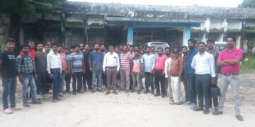 स्वास्थ्य विभाग में बहाल कंप्यूटर ऑपरेटर ने अपनी हक की लड़ाई के लिए की बैठक