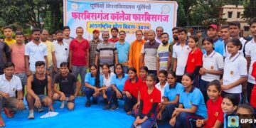 एन सी सी कैडेट्स के दुवारा अंतरराष्ट्रीय योग दिवस मनाया गया