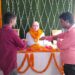 प्रदीप सिंह ने पूर्व मुखिया रामचंद्र सिंह की प्रतिमा का किया अनावरण