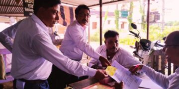 नामांकन के दूसरे दिन 06 पदों के लिए 11 ने भरा* पर्चा